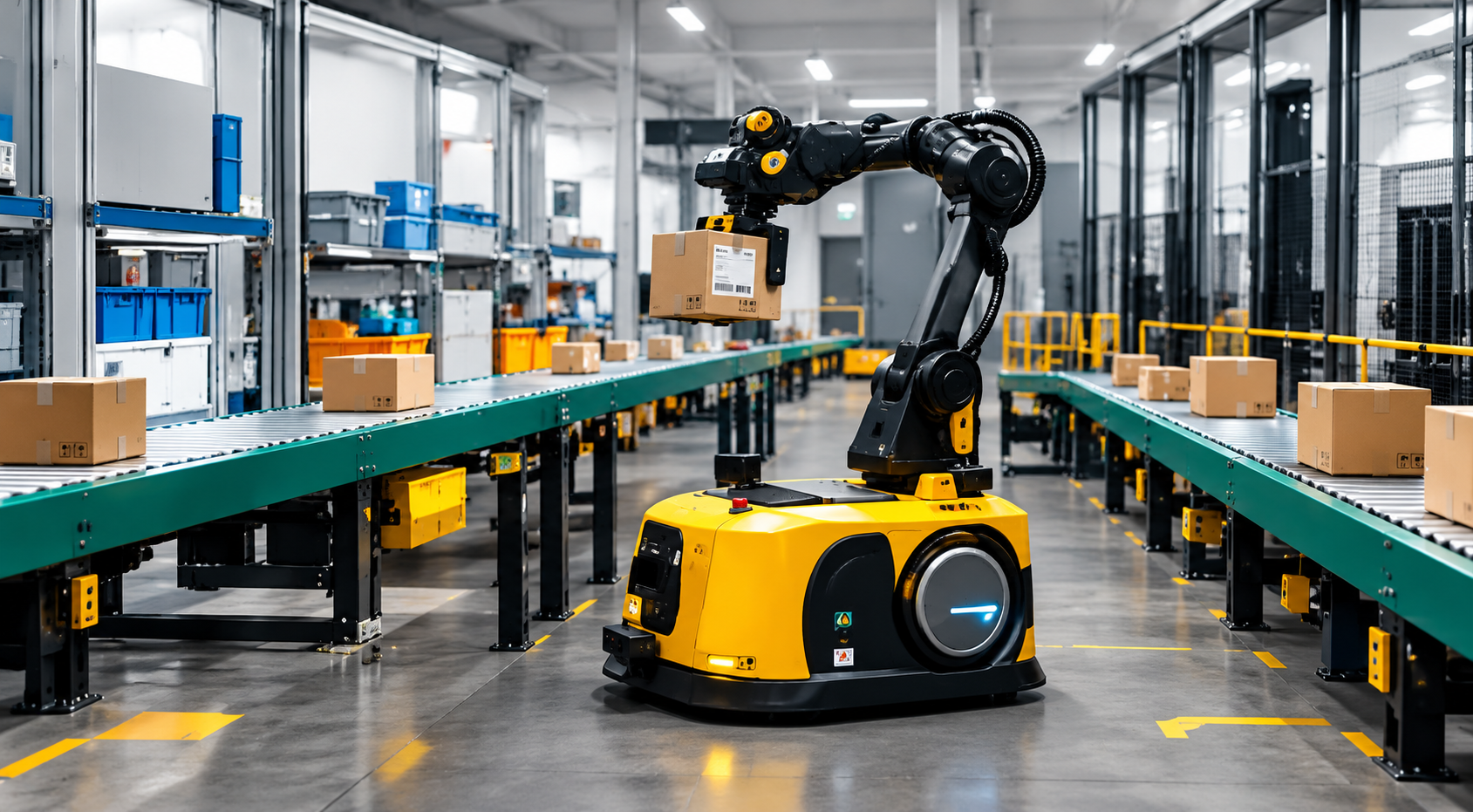 Robotics and warehouse automation